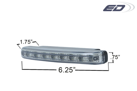 Universal LED Daytime Running Light 1 - 2 Piece - 109234