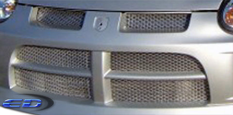 Diamond Cut Mesh Grille (silver) - 2 Piece - 103000